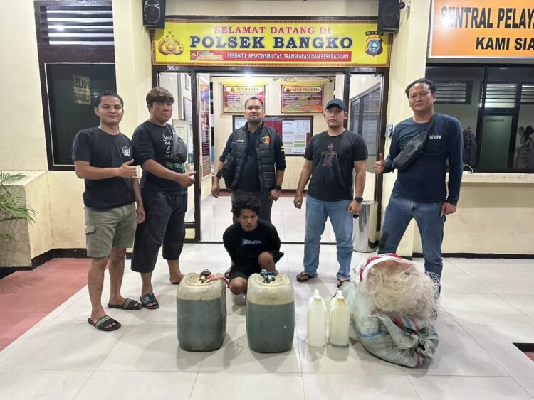 Terekam Cctv Bobol Kios, Maling Pertalite dan Jaring Ikan Berhasil Diamankan Tim Opsnal Polsek Bangko   