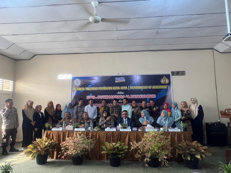 STIH Putri Maharaja dan Polres Payakumbuh Tandatangani Nota Kesepahaman