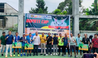 BUPATI CUP OPEN TURNAMEN TENIS PASAMAN BARAT SUKSES DI SELENGGARAKAN
