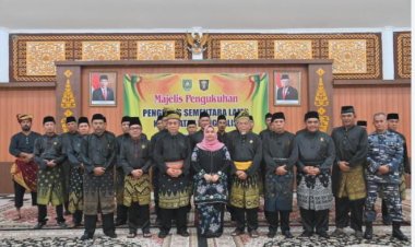 Bupati Afrizal Sintong SIP MSI Rohil Hadiri Rapat Pimpinan TNI-Polri Se-Provinsi Riau