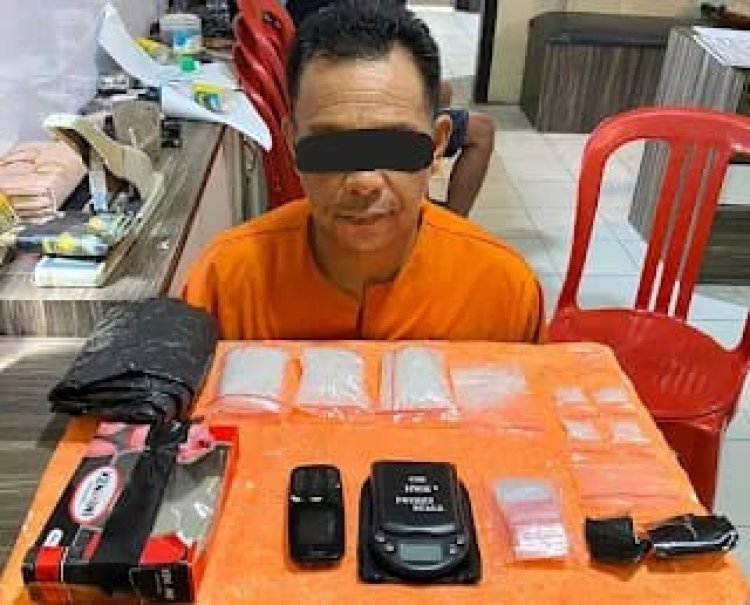 ZA Diamankan Satresnarkoba Polres Inhil: Tersangka Penjual Narkoba Terbukti