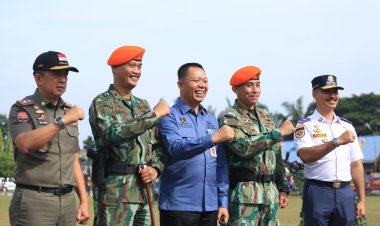 Sertijab Danyon Komando 462 Kopasgat: Letkol Pas Anang Kurniawan Berpindah Jabatan kepada Mayor Wahyu Kurniawan
