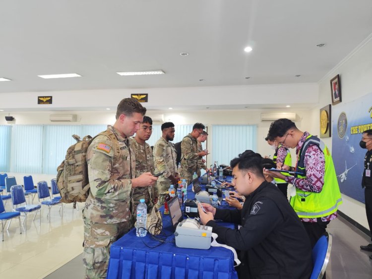 Pasukan Amerika Serikat Tiba di Surabaya untuk Bergabung dalam Latihan Super Garuda Shield 2024