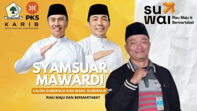 Gerakan Pro Syamsuar-Mawardi di Inhil: Pendukung Membludak, Yopi Agustiansyah: Jangan Terpengaruh Survei.!