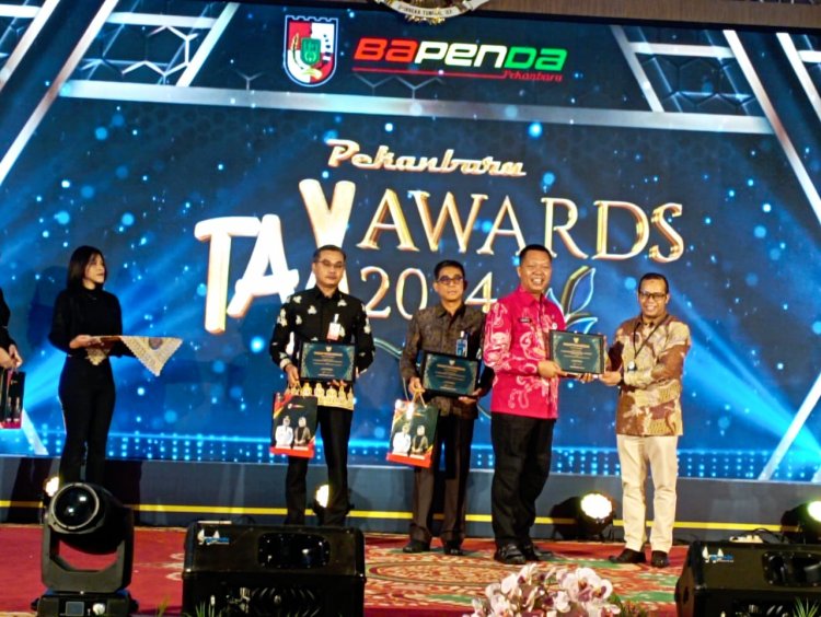 Pekanbaru Tax Award 2024: Penghargaan untuk Wajib Pajak Terbaik Tingkat Kota