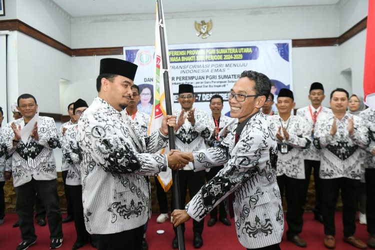 Saiful Abdi Kembali Terpilih Jadi Ketua Umum PGRI Sumut, Dukung Peningkatan Kompetensi Guru 