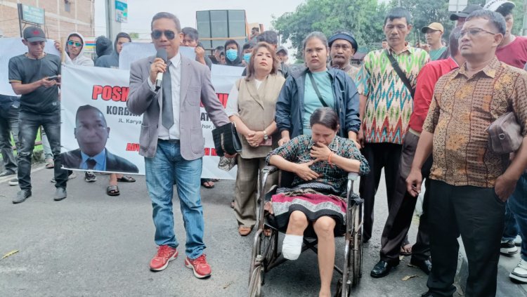Korban Dugaan Malpraktik RS Mitra Sejati Tuntut Keadilan di Polda Sumut