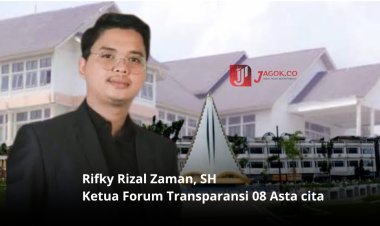 Ketua Forum Transparansi Nilai Tanggapan Kritis Anggota DPRD Kuansing Tidak Berdasar