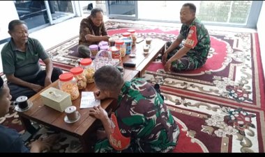 Babinsa Sragen Perkuat Sinergi dengan Ponpes