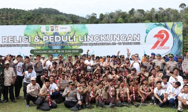 Polda Riau Pimpin Upacara Hari Lingkungan Hidup di Rimba Baling