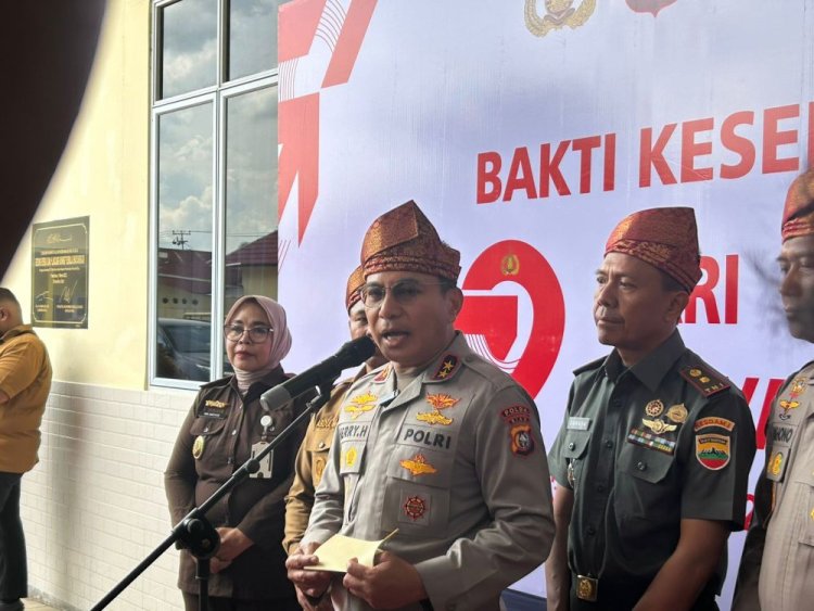 Polda Riau Gelar Bakti Kesehatan Sambut HUT ke-79 Bhayangkara