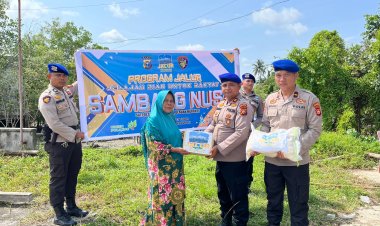 Satpolairud Meranti Salurkan Bansos & Kesehatan Gratis