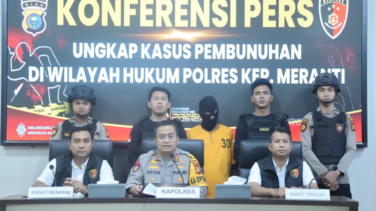 Polres Meranti Ungkap Kasus Pembunuhan Keponakan oleh Paman