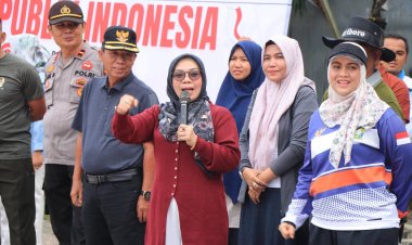 Jalan Sehat & Karnaval HUT RI ke-80 Kampar Utara, Ribuan Warga Tumpah Ruah