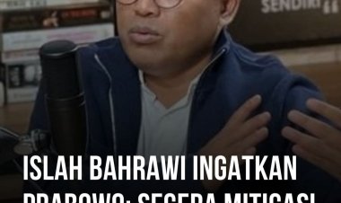 Islah Bahrawi Ingatkan Prabowo: Polisi Mandul, Mitigasi atau Kekuasaan Runtuh