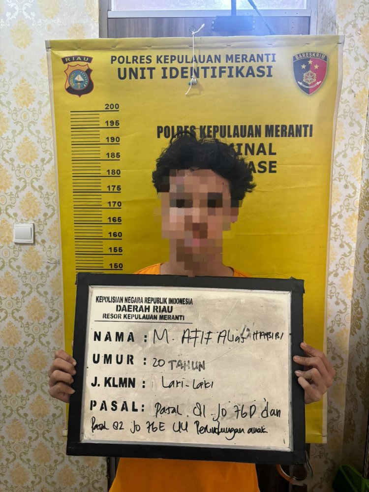 Remaja 17 Tahun Dicabuli di Hotel, Pelaku Ditangkap Polres Meranti