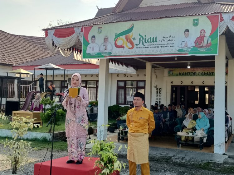Semarak Hari Jadi ke-68 Provinsi Riau, 21 Kecamatan di Kampar Gelar Upacara Serentak
