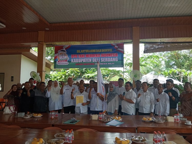 H. Muhammad Chairum Pimpin Tani Merdeka Deli Serdang, Fokus Perjuangkan Kesejahteraan Petani