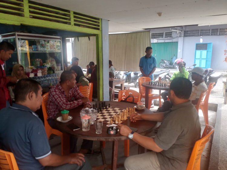 Lurah Rengat Gelar Open Turnamen Catur Semarakkan HUT RI ke-80