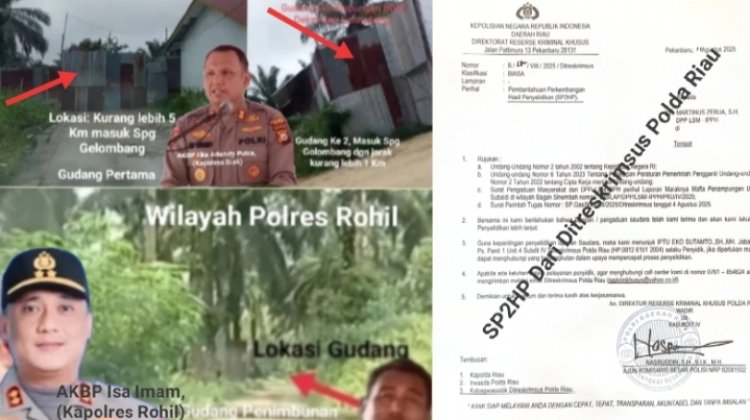 LSM IPPH Terima SP2HP, Soroti Mafia BBM Ilegal Rohil