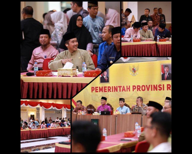 Pj Sekda Siak Hadiri HLM TPID dan TP2DD Riau, Bahas Inflasi & Digitalisasi