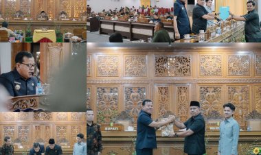 DPRD Kuansing Sahkan Ranperda Zakat dan Kawasan Tanpa Rokok