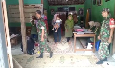 Babinsa Dampingi Posyandu Sragen, Dukung Balita Sehat & Cegah Stunting