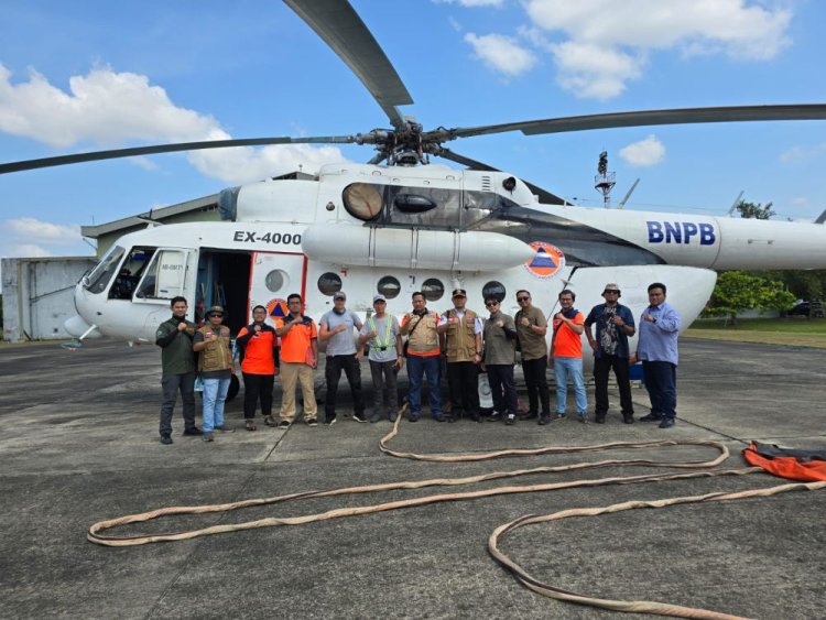 Helikopter Patroli AS365-N3 Ditarik dari Riau, Karhutla Nihil Imbas Musim Hujan