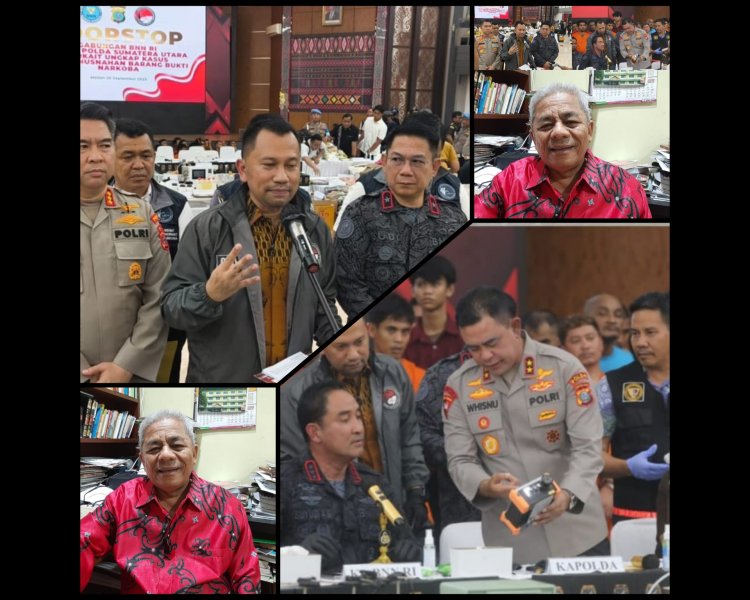 Apresiasi Publik: Polda Sumut Ungkap 1,7 Ton Narkoba Terbesar 23 Tahun