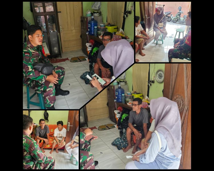Babinsa Tipes Pererat Kedekatan Lewat Komsos Rutin di Surakarta