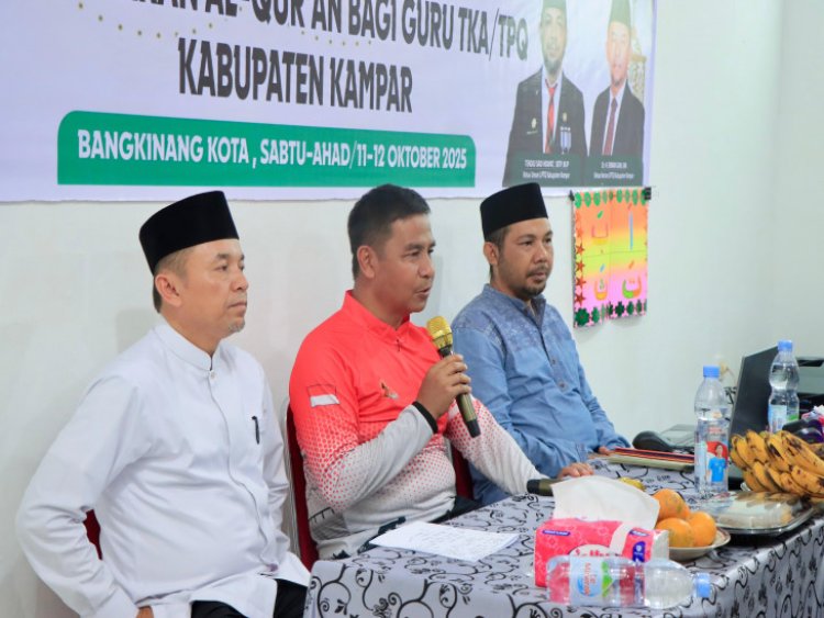Pemkab Kampar Gelar Pelatihan Guru TPQ dan TPA Tingkatkan Mutu Pendidikan Al-Qur’an