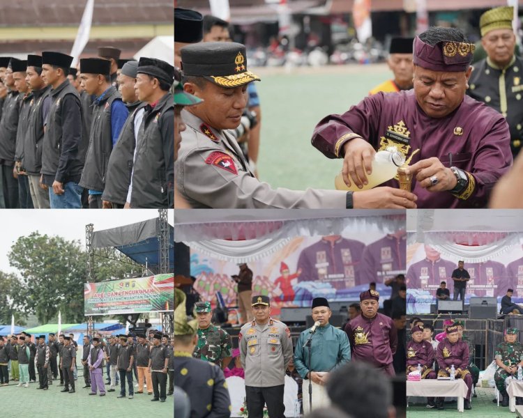 600 Dubalang Batang Kuantan Dilantik, Bupati Suhardiman Tegaskan Komitmen Jaga Sungai Kuantan