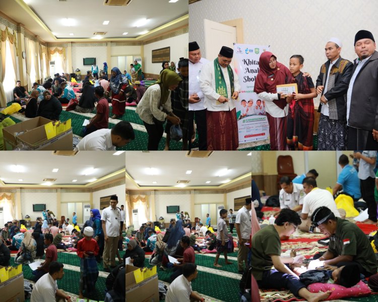 Bupati Afni Apresiasi Baznas Siak Gelar Sunat Massal Hari Santri 2025