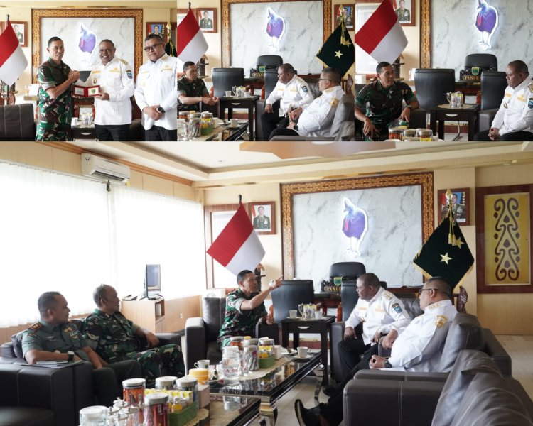 Pangdam Kasuari dan Bupati Manokwari Perkuat Sinergi Pembangunan Papua Barat