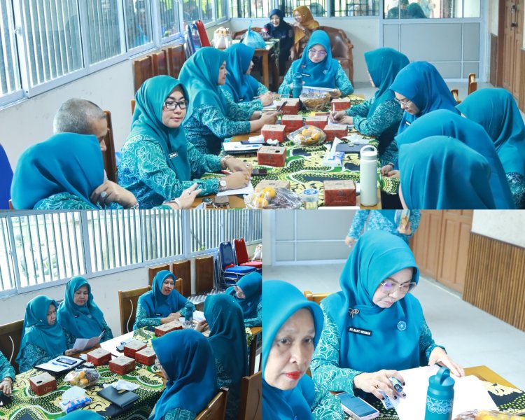 Ketua TP PKK Inhil Ikuti Sosialisasi Rakernas X PKK 2025
