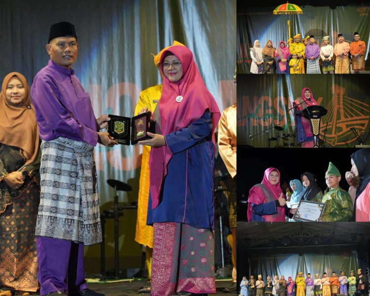 Julang Budaya Siak 2025 Resmi Dibuka, Bupati Afni Tegaskan Ruh Kemelayuan