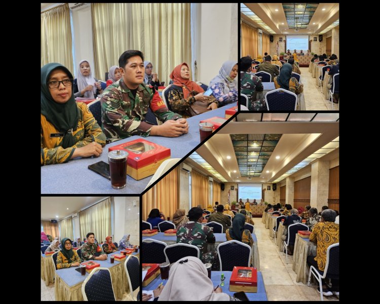 Babinsa Tipes Hadiri Minilokakarya Lintas Sektoral Cegah Stunting