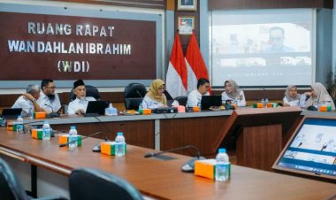 Wali Kota Dumai Ikuti Presentasi Penurunan Pengangguran Kemendagri