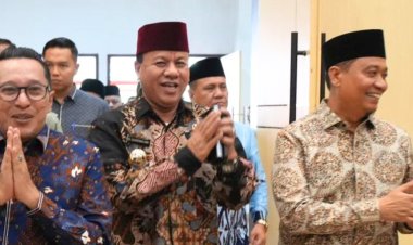Bupati Suhardiman Hadiri Pelantikan IKLB Kuansing, Dorong Kolaborasi Bangun Daerah