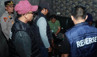 Cegah Narkoba, Polres Meranti Razia THM Selatpanjang
