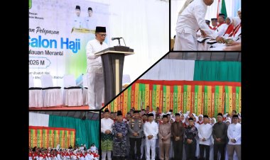 110 Calon Haji Meranti Ditepungtawari, Bupati Asmar Ingatkan Jaga Niat dan Kesehatan