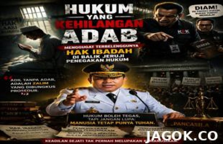 Hukum Tanpa Adab: Polemik Pembatasan Hak Ibadah Tahanan di Indonesia