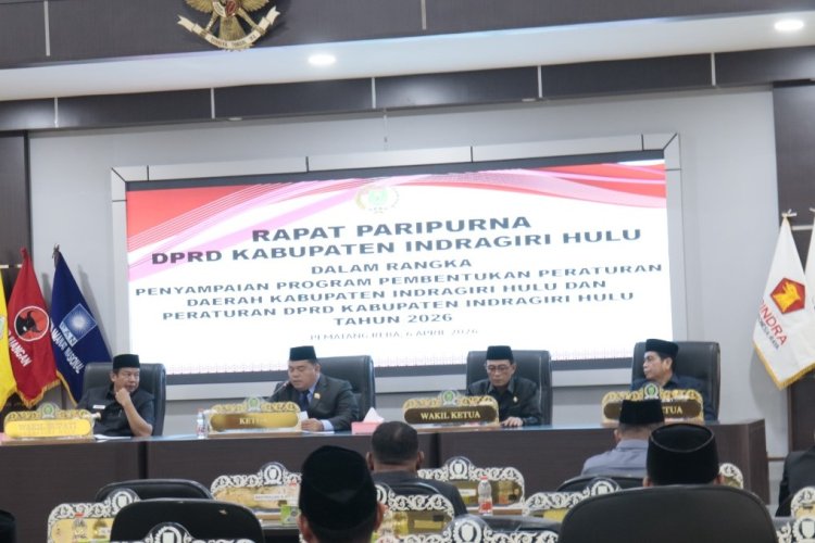 DPRD Inhu Tetapkan 10 Ranperda Prioritas dalam Propemperda 2026