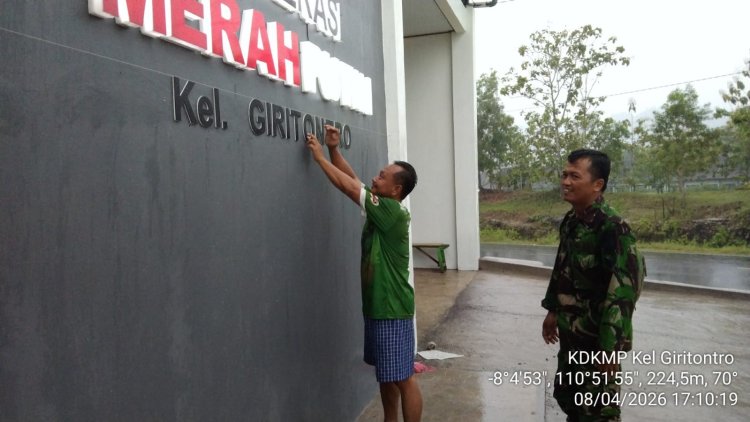 KDKMP Giritontro Wonogiri Hampir Rampung, Jadi Motor Penggerak Ekonomi Warga