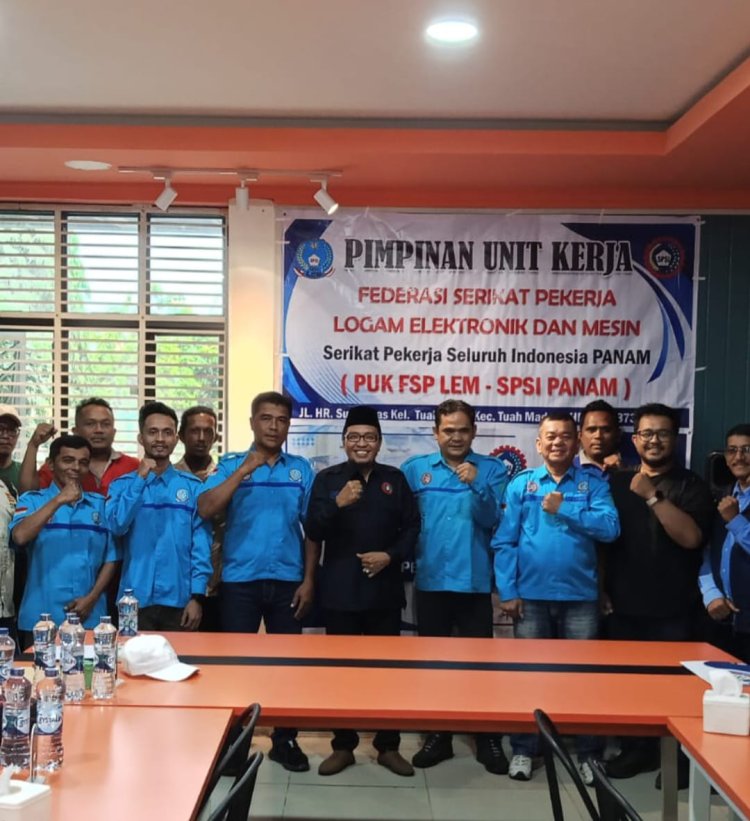 MUSNIK FSP LEM-SPSI Panam Pekanbaru 2026: Jufrizal Terpilih Aklamasi Periode Kedua