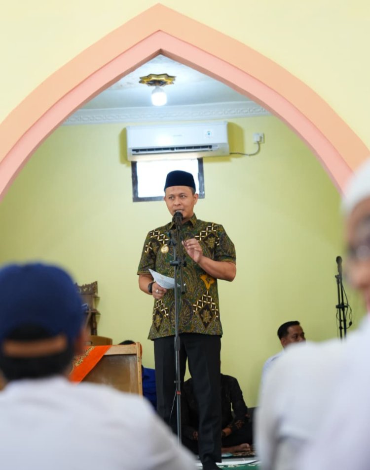 Wako Agung Resmikan Masjid Abid Sulthan di Rumbai