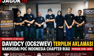 POC Indonesia Riau Resmi Dipimpin Davidcy Periode 2026–2028