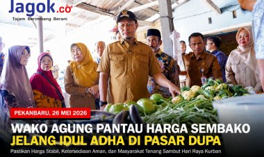 Wako Agung Pantau Harga Sembako Jelang Idul Adha di Pasar Dupa