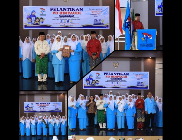 Sekda Meranti Hadiri Pelantikan HIMPAUDI 2026–2030