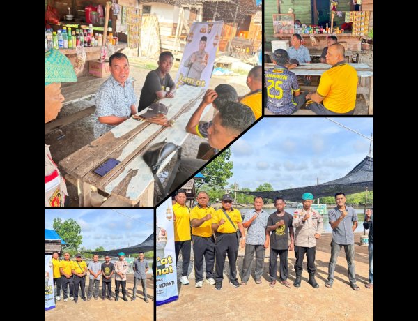 Polres Meranti Rangkul Pemuda Gogok Lewat Jum’at Curhat